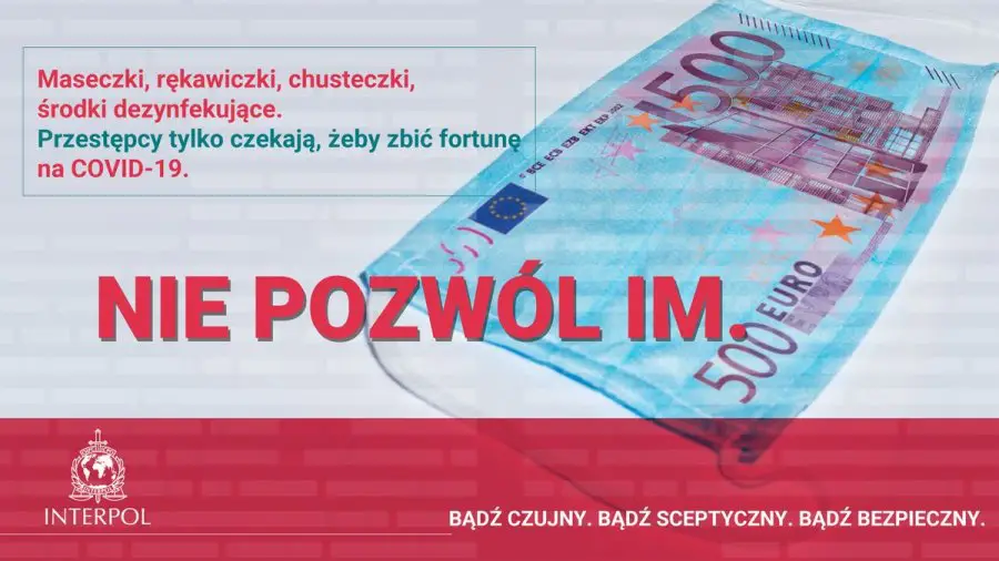 Interpol radzi jak ustrzec się przed cyberprzestępcami w czasie pandemii