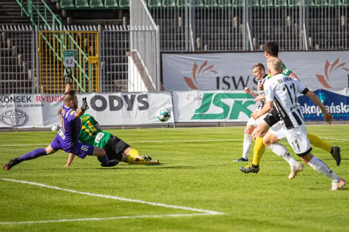 Sandecja remisuje z GKS-em Jastrzębie