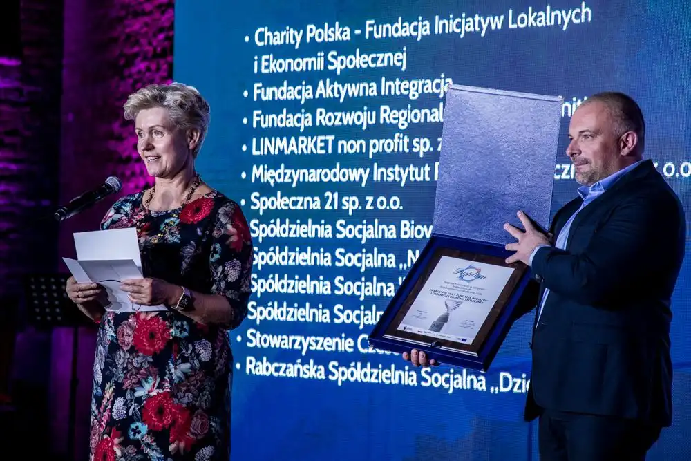 Przedszkole z Chełmca z nagrodą w Konkursie Małopolski Lider Przedsiębiorczości Społecznej 2021