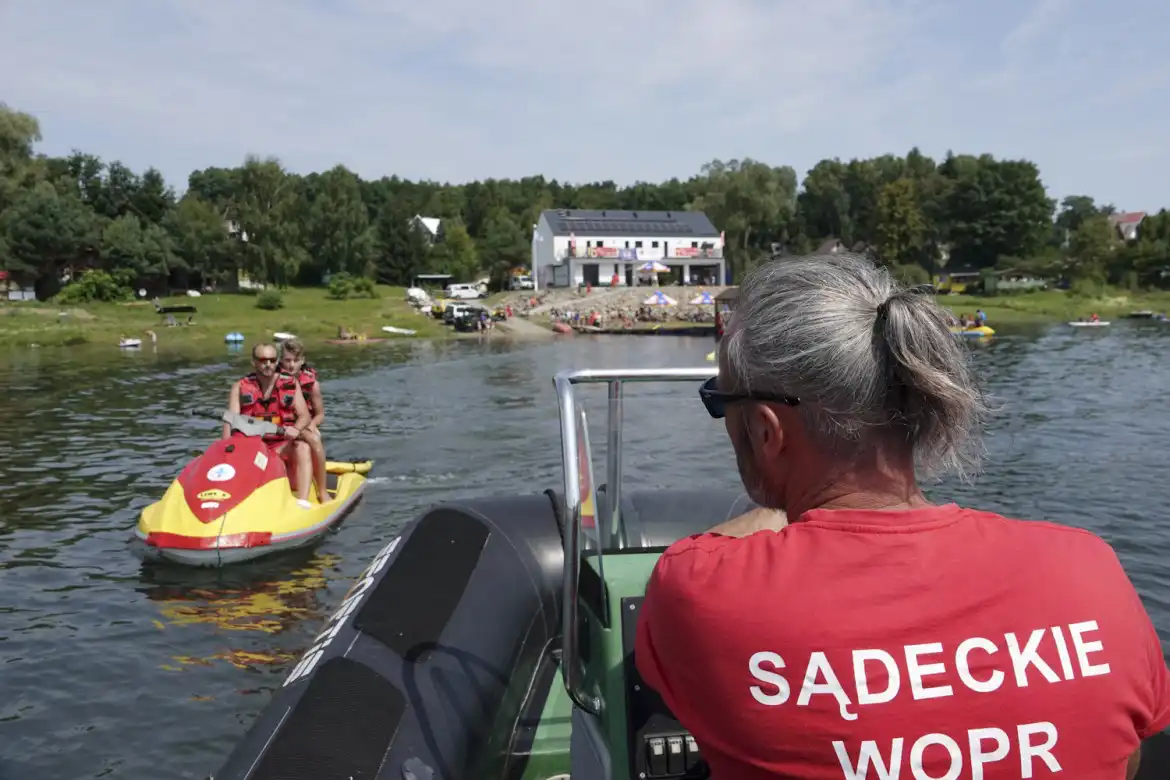 W Bartkowej Posadowej odbyła się impreza „Kręci mnie bezpieczeństwo nad wodą”