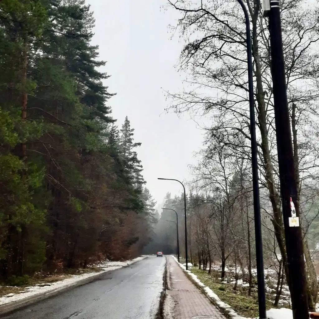 Krynica-Zdrój inwestuje w bezpieczeństwo. Kolejny fragment ulicy doświetlony