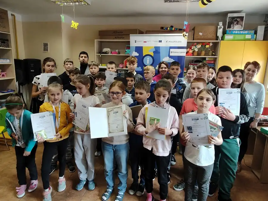 Młodzi artyści na straży czystego powietrza. Rozstrzygnięcie konkursu „Antysmog” w Gminie Lipinki