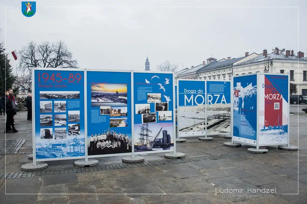 Wystawa „Droga do morza” na nowosądeckim Rynku