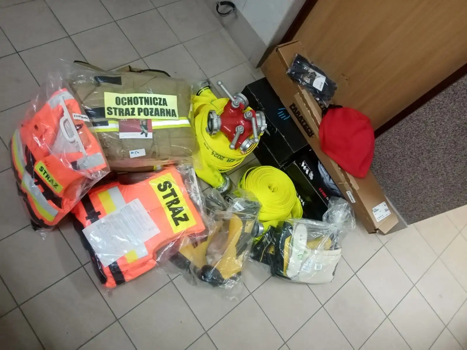 OSP Florynka z nowym sprzętem ratowniczym