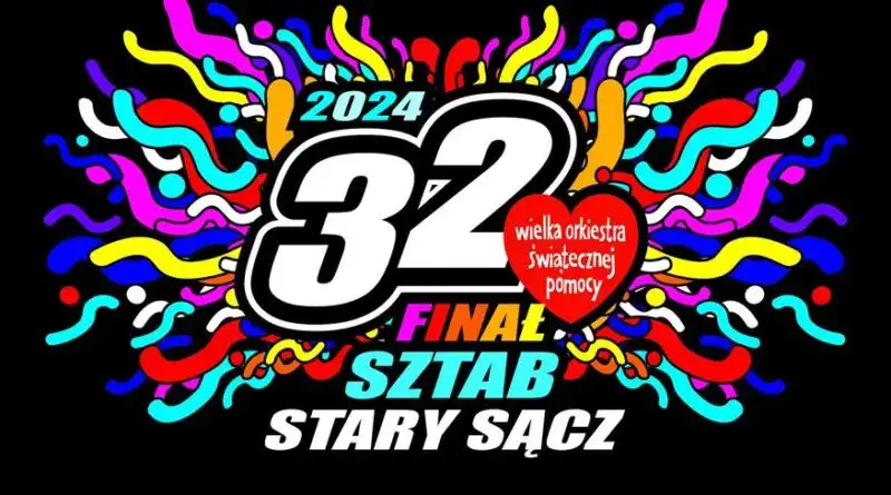 32. Finał Wielkiej Orkiestry Świątecznej Pomocy w Starym Sączu