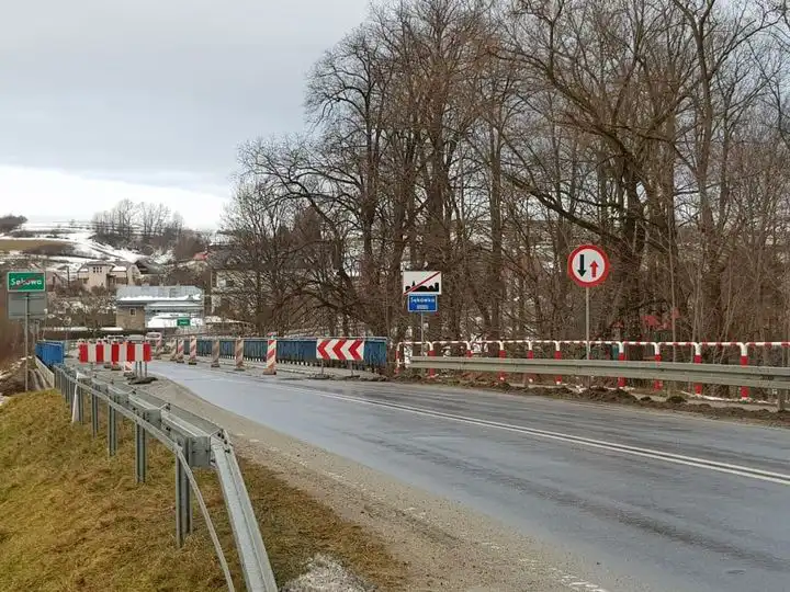 Uwaga! Od 5 lipca br. zamknięty most w Sękowej w ciągu drogi wojewódzkiej nr 977