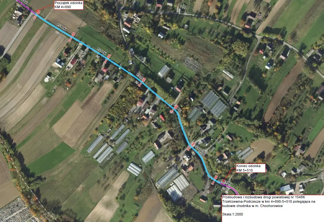 Nowy chodnik w Chochorowicach coraz bliżej realizacji. Ruszają prace projektowe