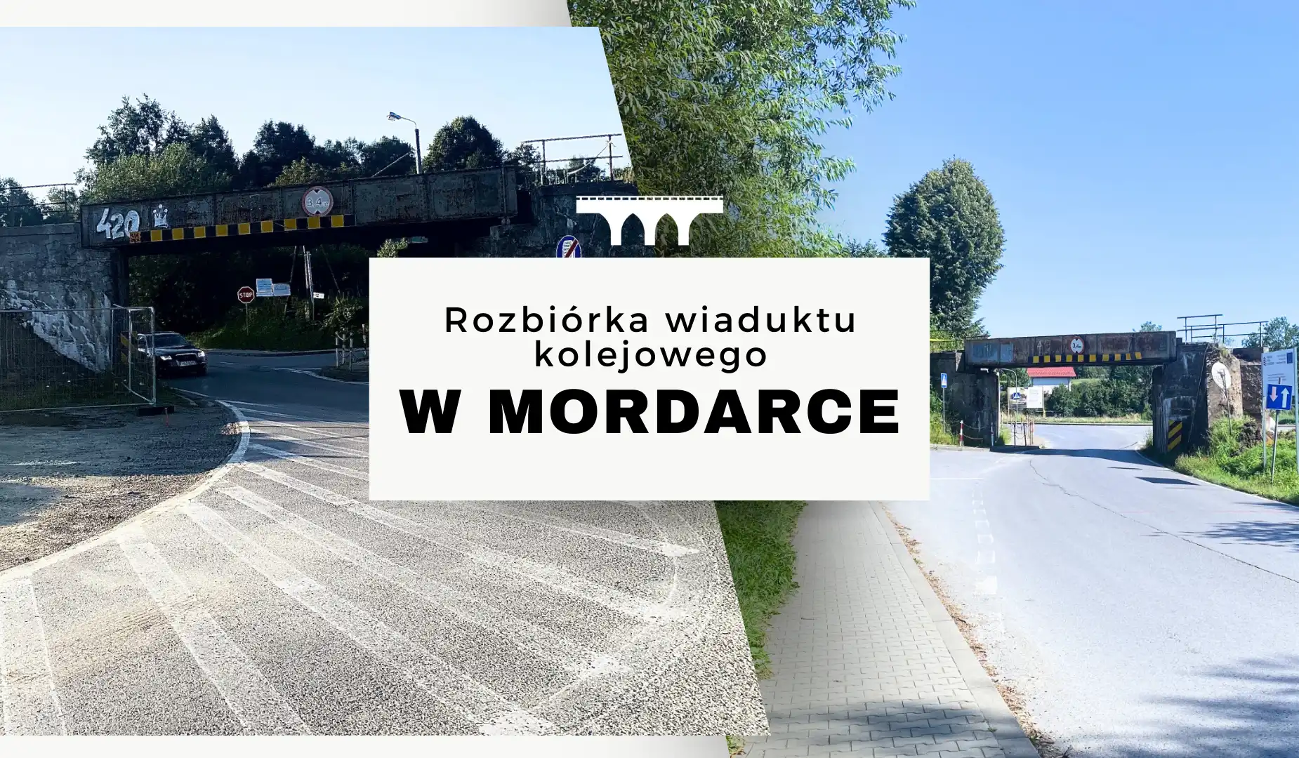 Uwaga! Tymczasowa Organizacja Ruchu w Związku z Rozbiórką Wiaduktu Kolejowego