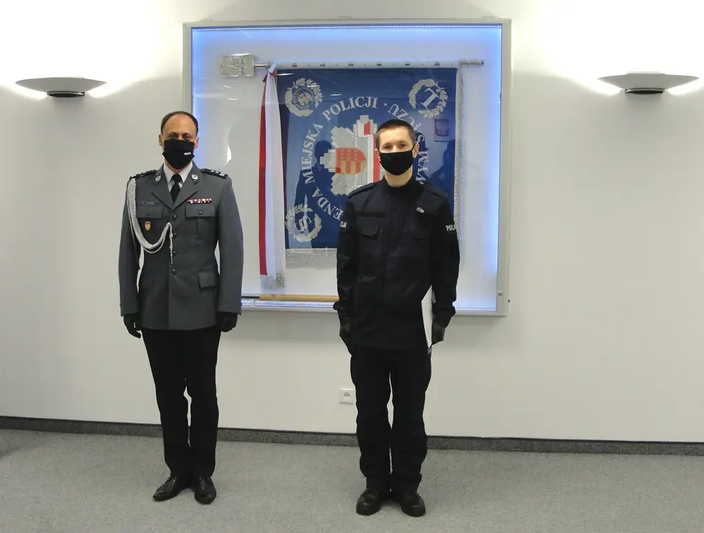 Szeregi sądeckiej Policji zasilił nowy funkcjonariusz