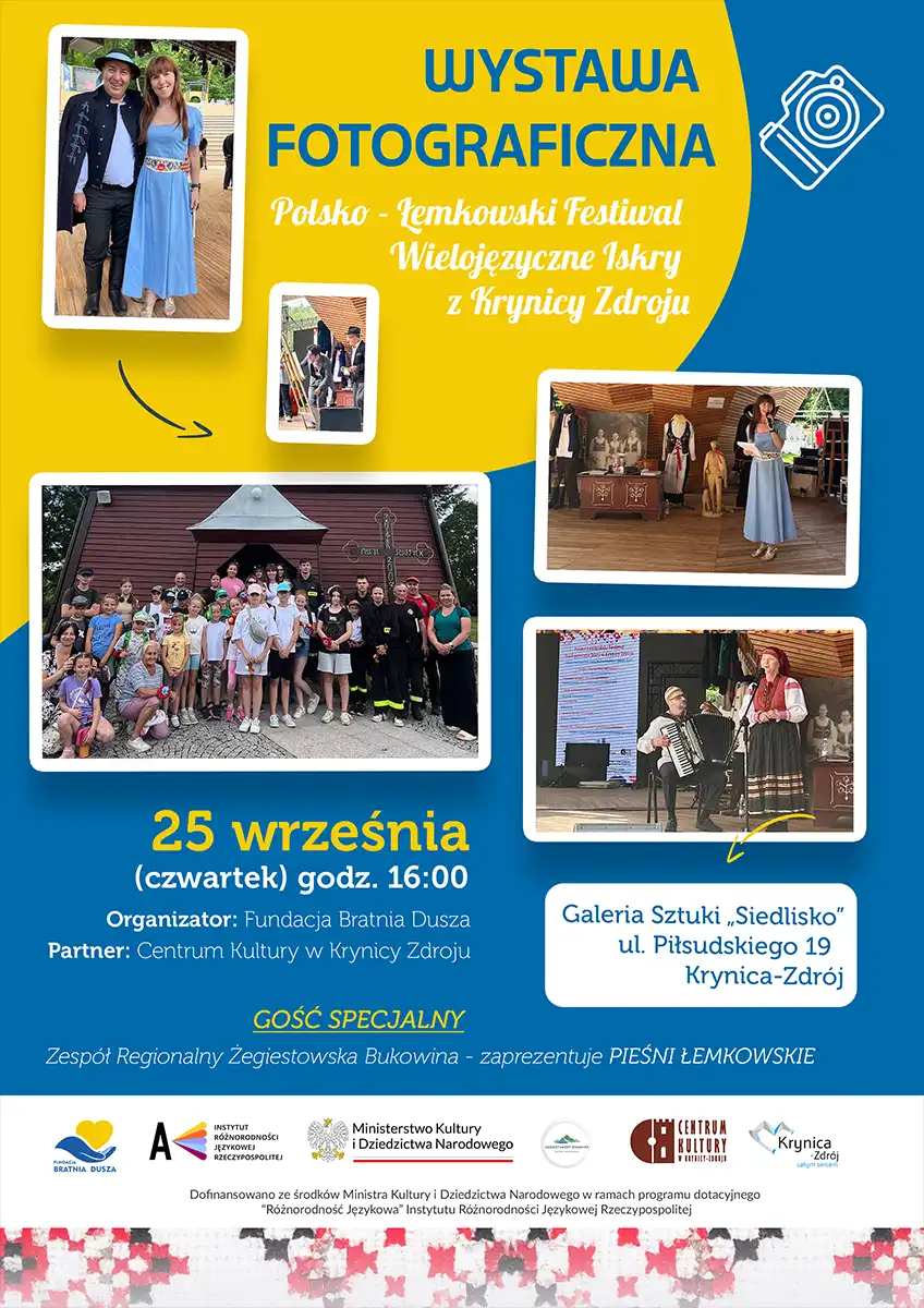 Łemkowskie pieśni i fotograficzne emocje. Wystawa w Krynicy-Zdroju