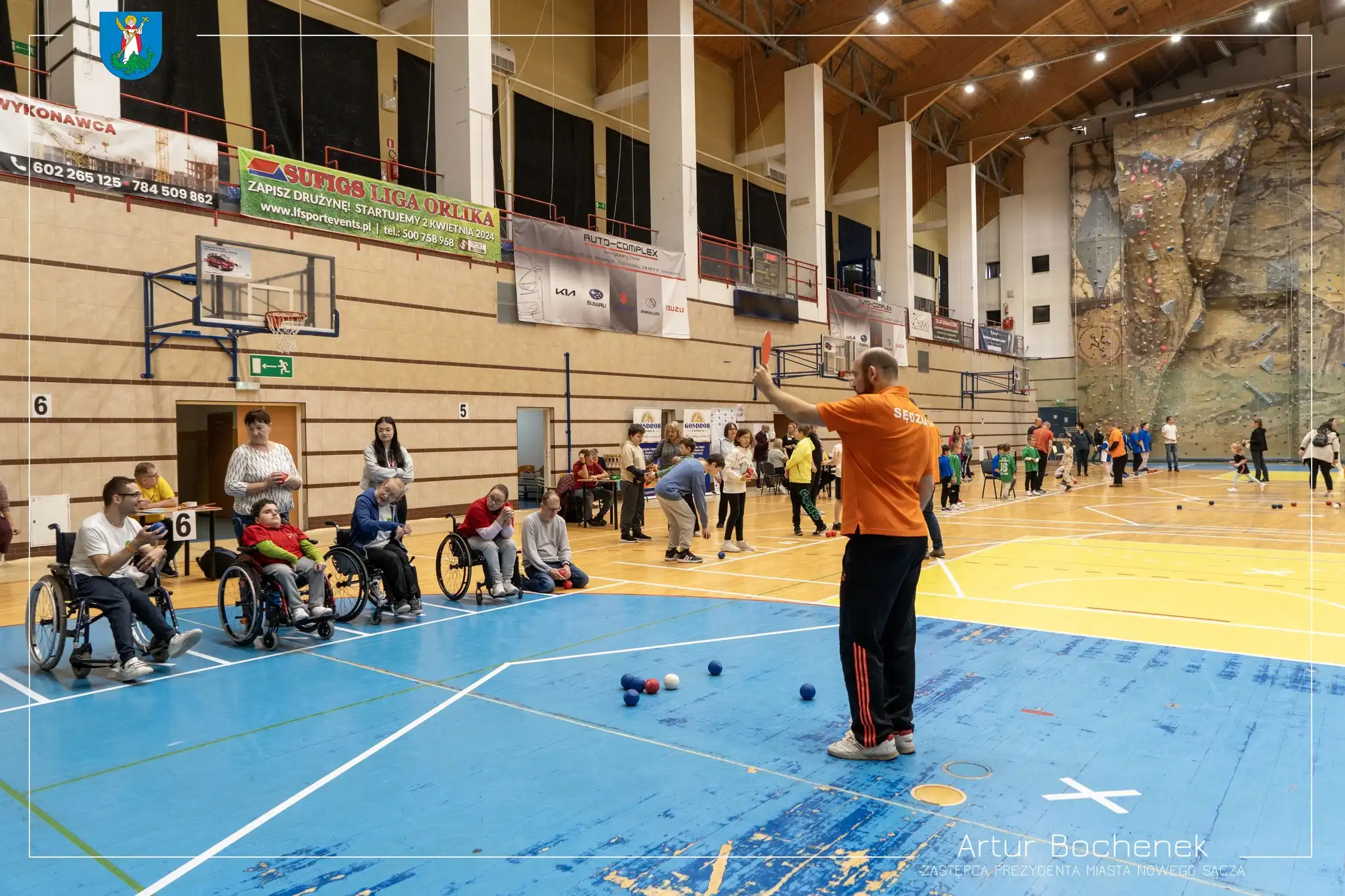 Sportowa Pasja. XVII Turniej Bocci dla osób niepełnosprawnych w Nowym Sączu