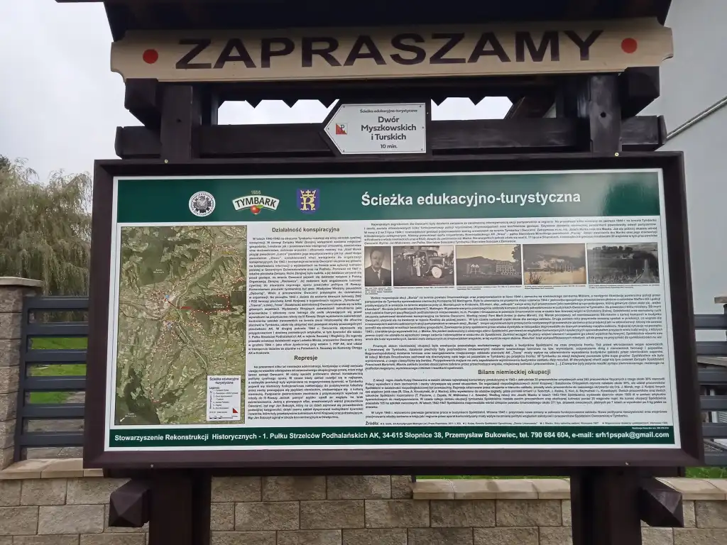 Historia i przyroda w nowym blasku. Ścieżka w Tymbarku odnowiona