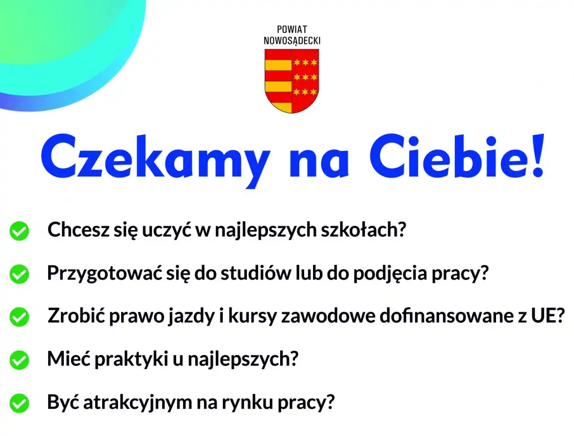 Sport, nauka, nowoczesność. Zobacz ofertę Szkół Powiatu Nowosądeckiego na 2025/2026