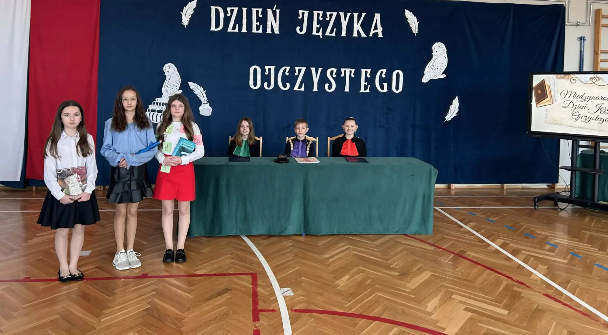 Sąd nad językiem polskim w Wojnarowej. Uczniowie zabrali głos
