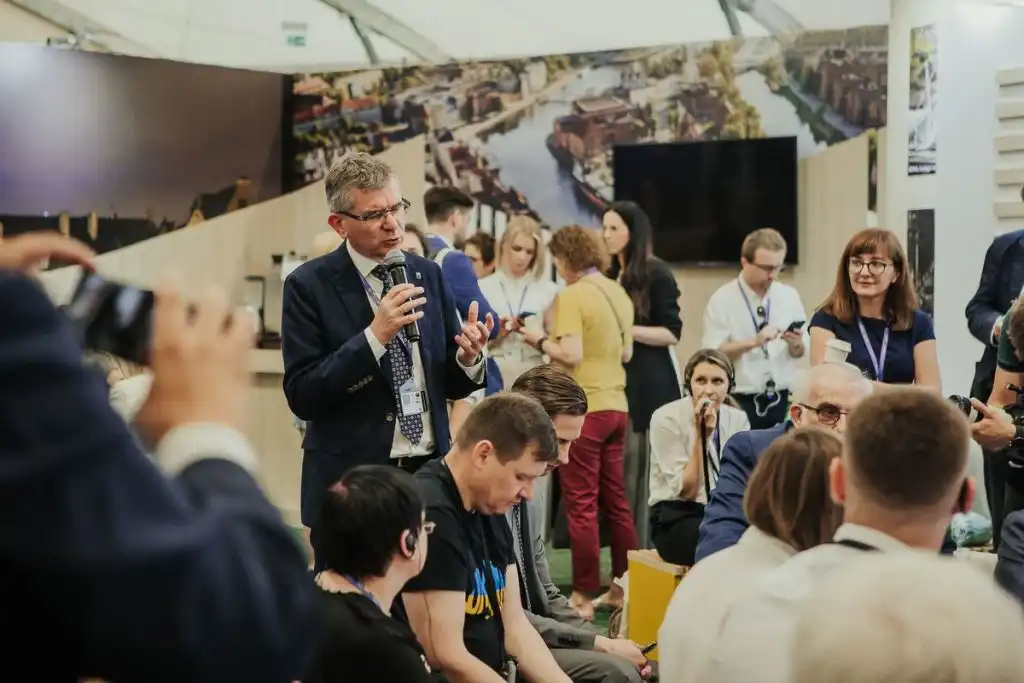 Władze Gminy Stary Sącz na World Urban Forum w Katowicach