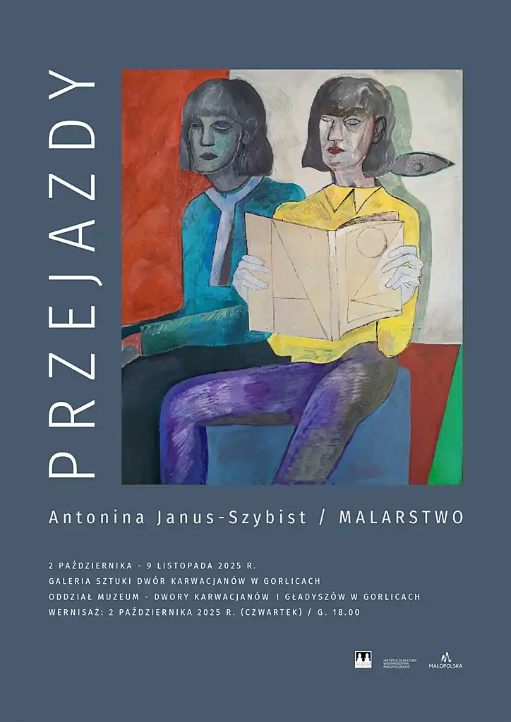 „Przejazdy” Antoniny Janus-Szybist w Gorlicach. Nowa wystawa malarska
