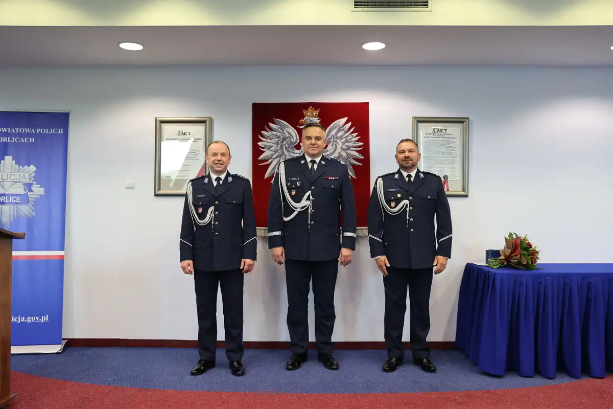 Nowi Komendanci w Komendzie Powiatowej Policji w Gorlicach