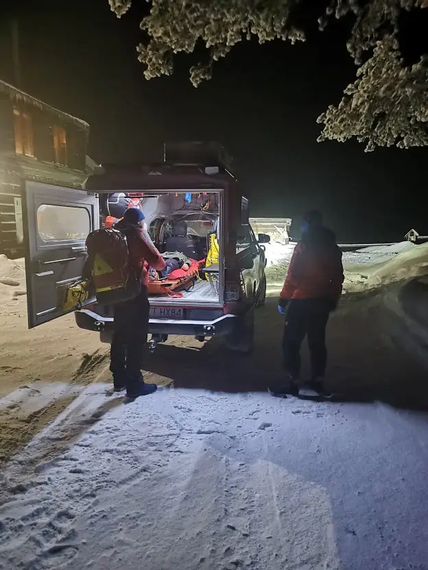 Wypadek podczas kuligu w rejonie Bacówki nad Wierchomlą