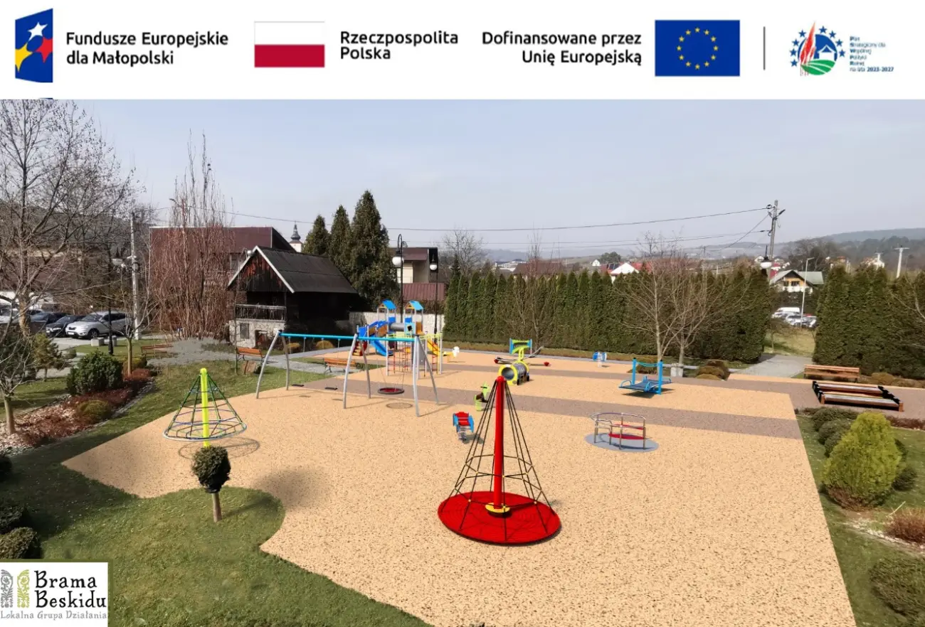 Nowy plac zabaw w Łącku. Umowa podpisana, dzieci skorzystają już latem
