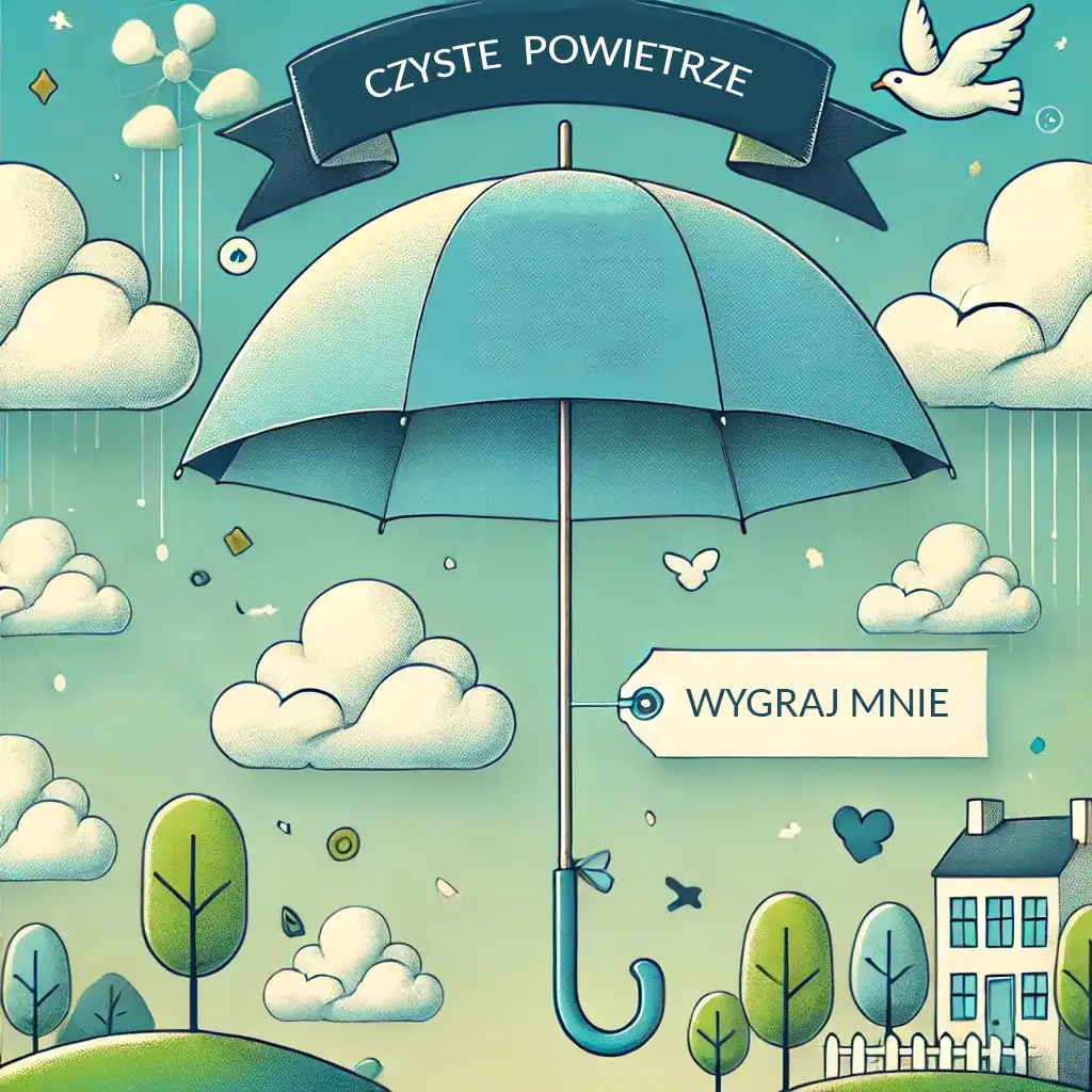 Gorlice: Wymyśl hasło o programie czyste powietrze i wygraj parasol