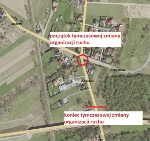 Uwaga! Od 16 stycznia zmiana organizacji ruchu na ul. Dunajcowej i ul. Gucwy