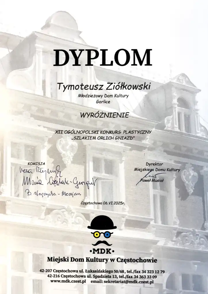 Młodzi artyści z Gorlic znów na podium