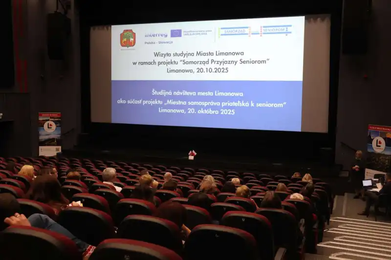 Limanowa wzorem polityki senioralnej. Międzynarodowa wizyta studyjna