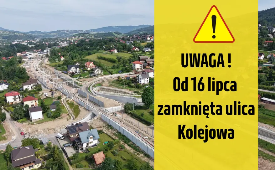 Od czwartku zamkną ulicę Kolejową w Limanowej. Kierowców czekają objazdy