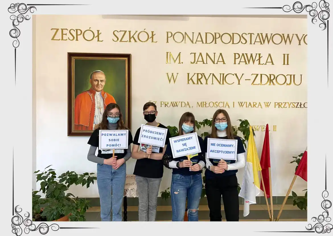 W bibliotece ZSP w Krynicy-Zdroju młodzież może korzystać z warsztatów biblioterapeutycznych