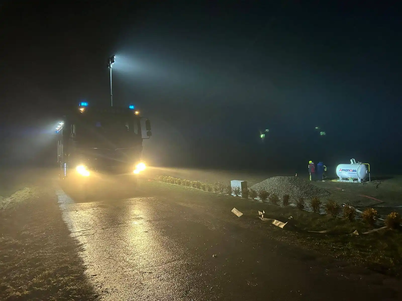 Walka z gazem i pożarem. Strażacy w akcji w Szalowej i Łużnej