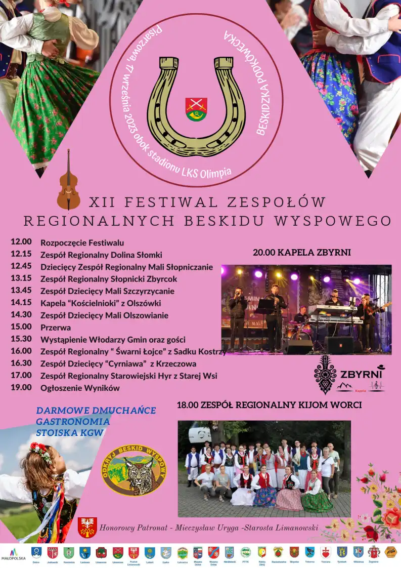 17 września w Pisarzowej Festiwal Zespołów Regionalnych „Beskidzka Podkówecka”