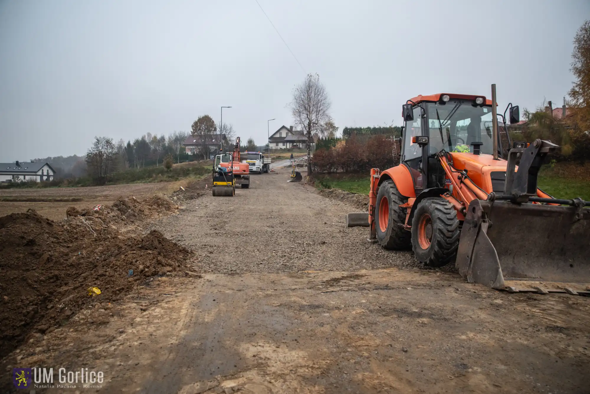 Tęczowa w przebudowie. Asfalt i nowa infrastruktura w Gorlicach