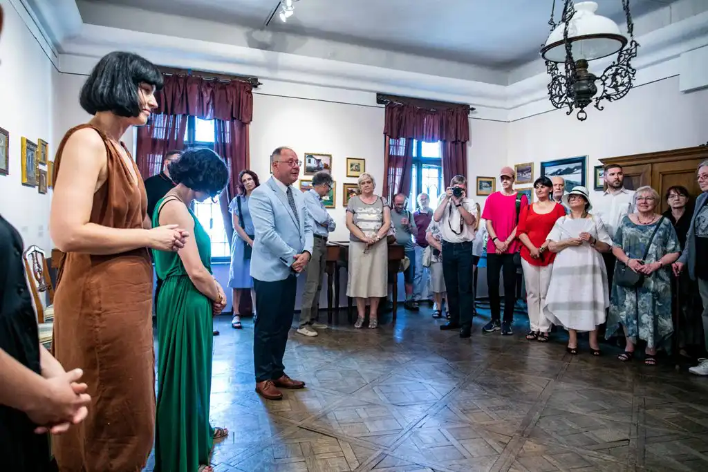 Wernisaż wystawy malarstwa Bronisławy Rychter -Janowskiej w Galerii Marii Ritter