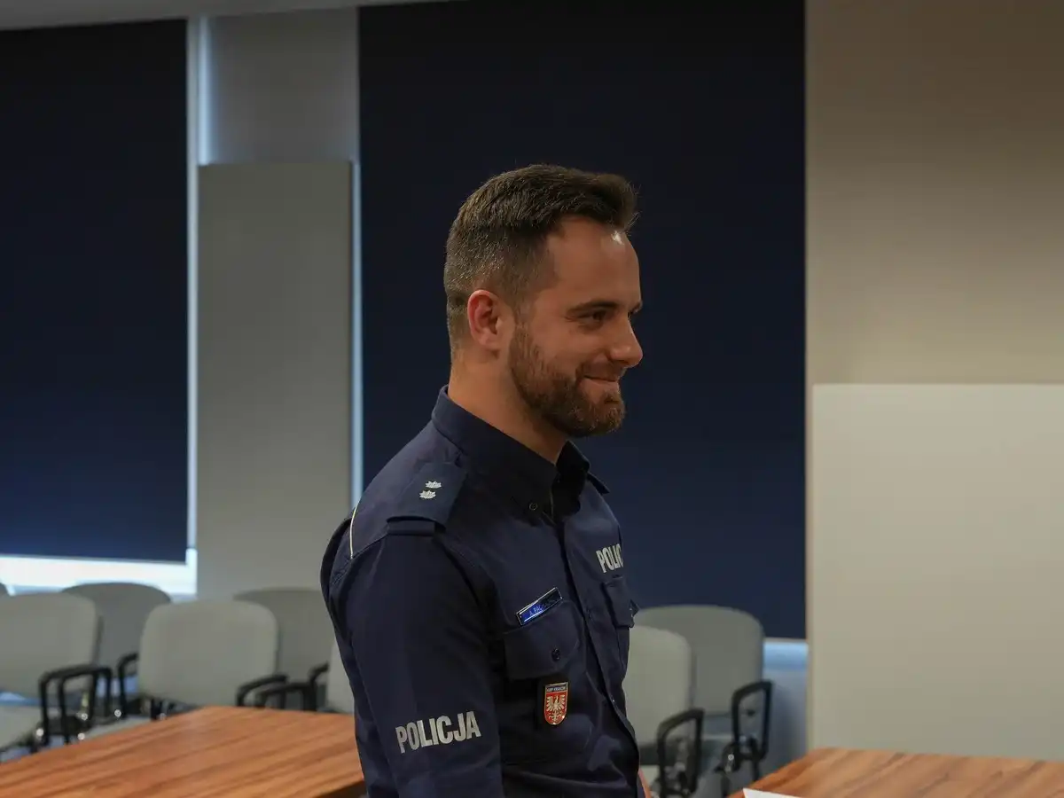 Sądecki policjant najlepszy w wojewódzkim etapie konkursu dla rzeczników dyscyplinarnych