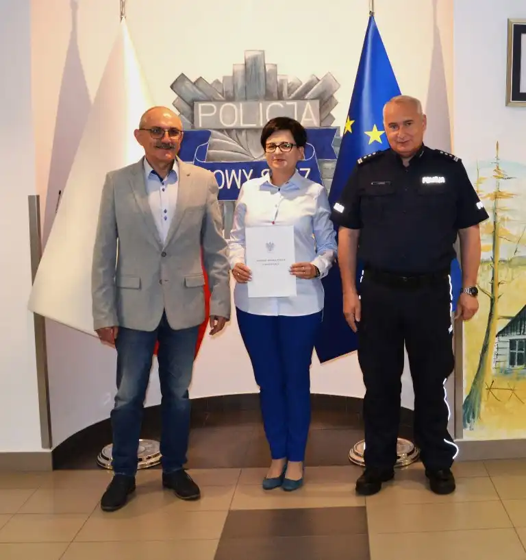 Policja i szkoła w Marcinkowicach przedłużają współpracę