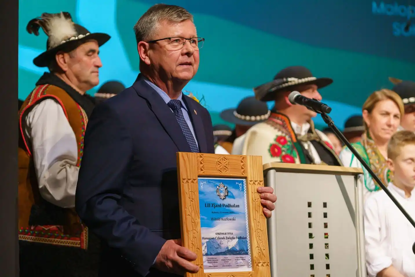 Marszałek Witold Kozłowski honorowym członkiem Związku Podhalan