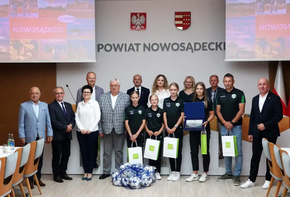 Mistrzynie Polski z powiatu nowosądeckiego