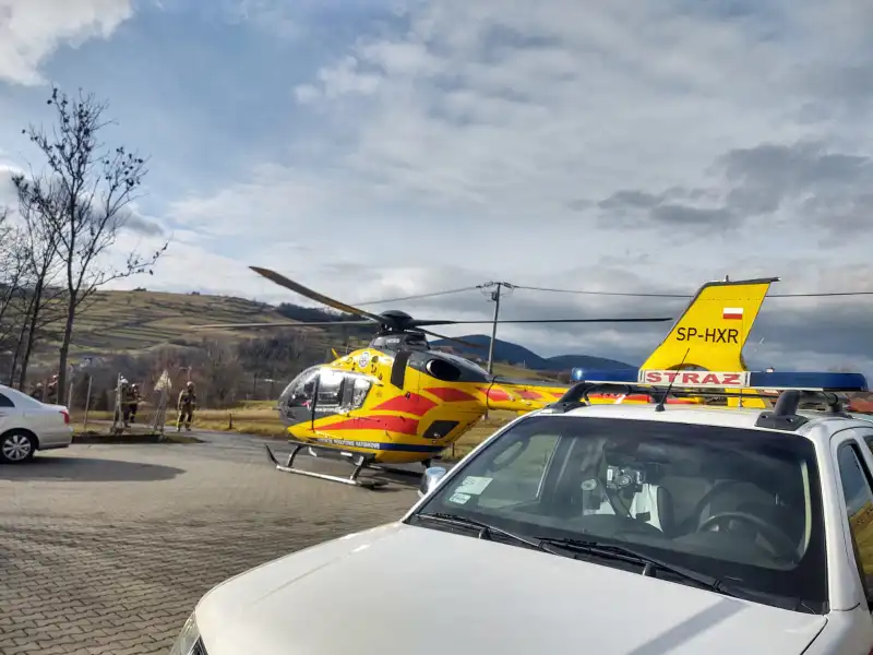 Wypadek w Szkole Podstawowej w Siołkowej