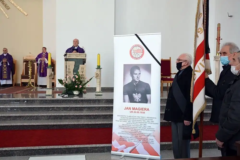 W Starym Sączu pożegnano znakomitego sportowca i wspaniałego człowieka Jana Magierę