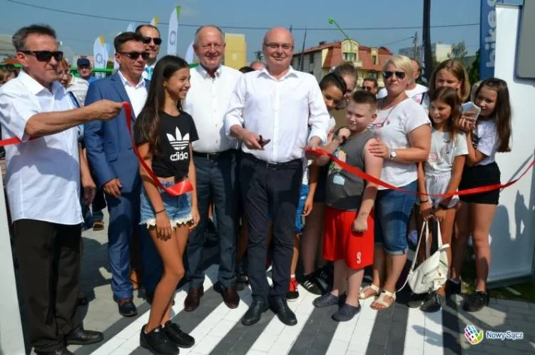 Otwarcie Małopolskiego Parku Rekreacji Przestrzennej w Nowym Sączu