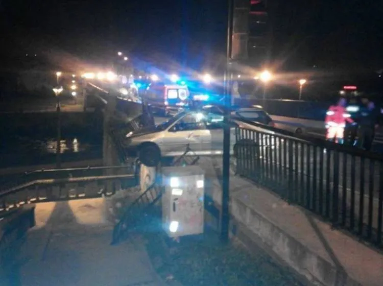 O włos od tragedii na moście Adama Michalewskiego w Nowym Sączu 