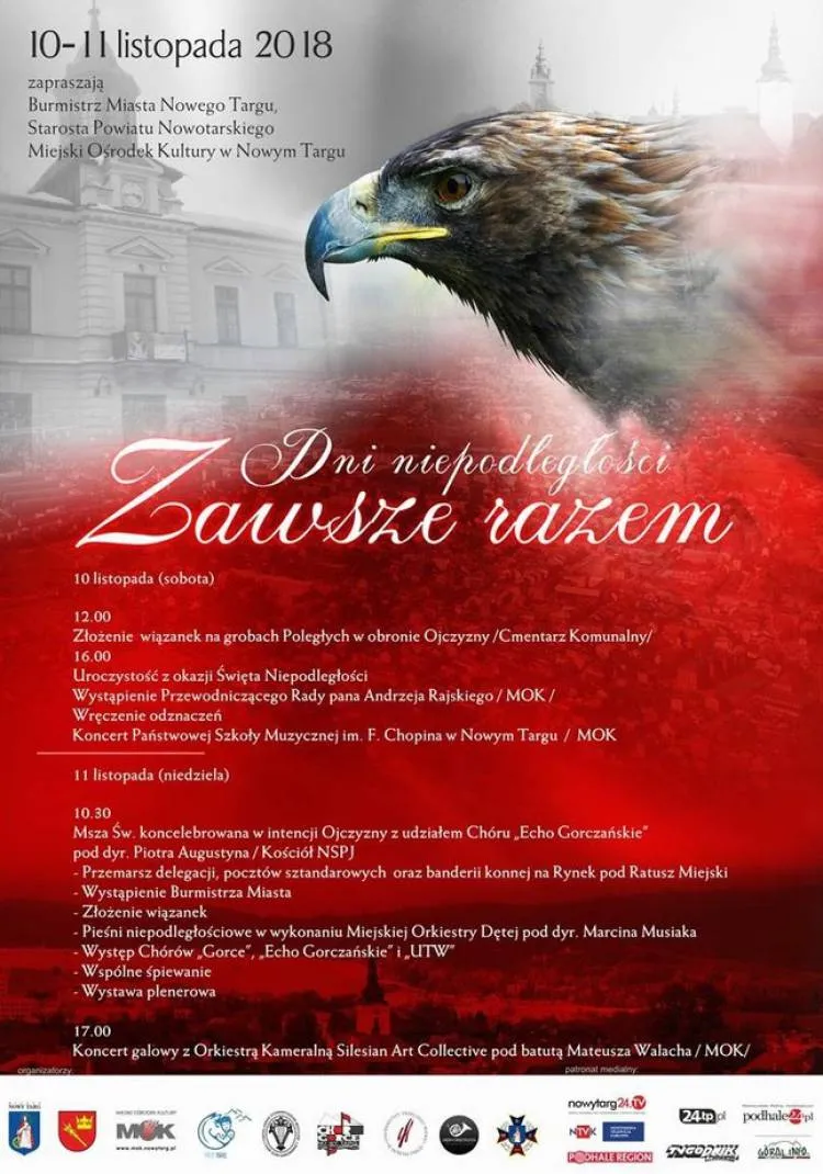 Dni Niepodległości "Zawsze Razem" w Nowym Targu 