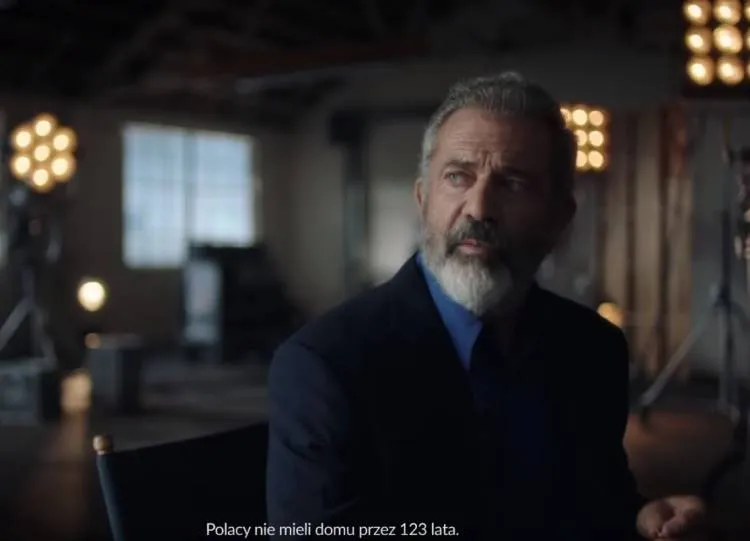 Mel Gibson w spocie z okazji rocznicy odzyskania niepodległości.