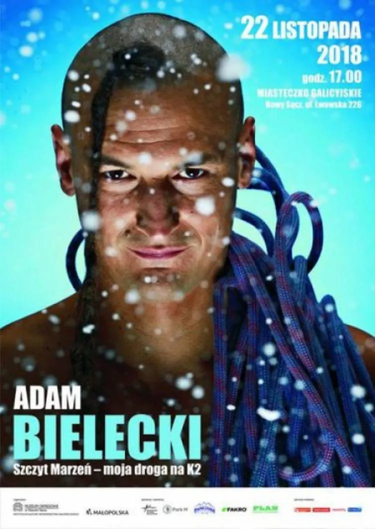 Himalaista Adam Bielecki w Nowym Sączu