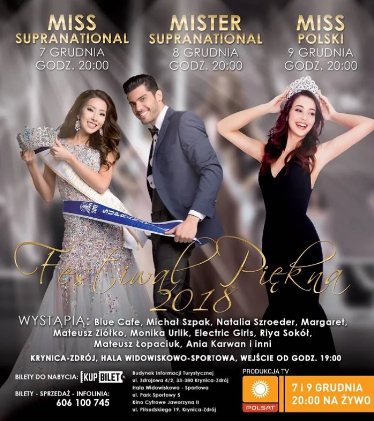 Już 7 grudnia wybory Miss i Mistera Supranational