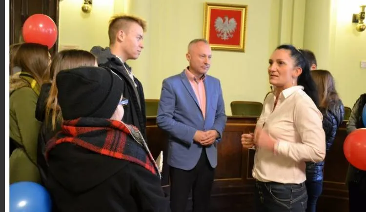 Wolontariusze odwiedzili prezydenta
