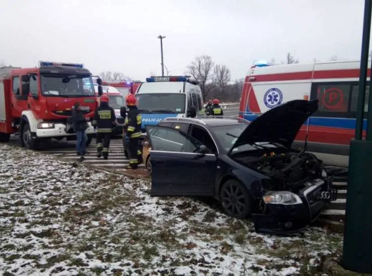 Czarna seria kolizji na Al. Józefa Piłsudskiego