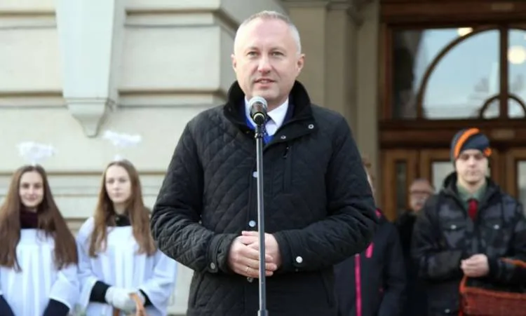 Na Sądeckim Rynku odbył się Opłatek z Prezydentem