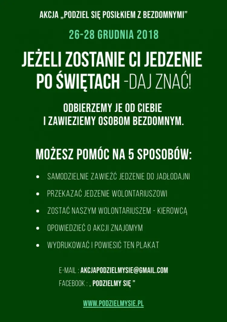 Nie wiesz, co zrobić z jedzeniem po świętach?