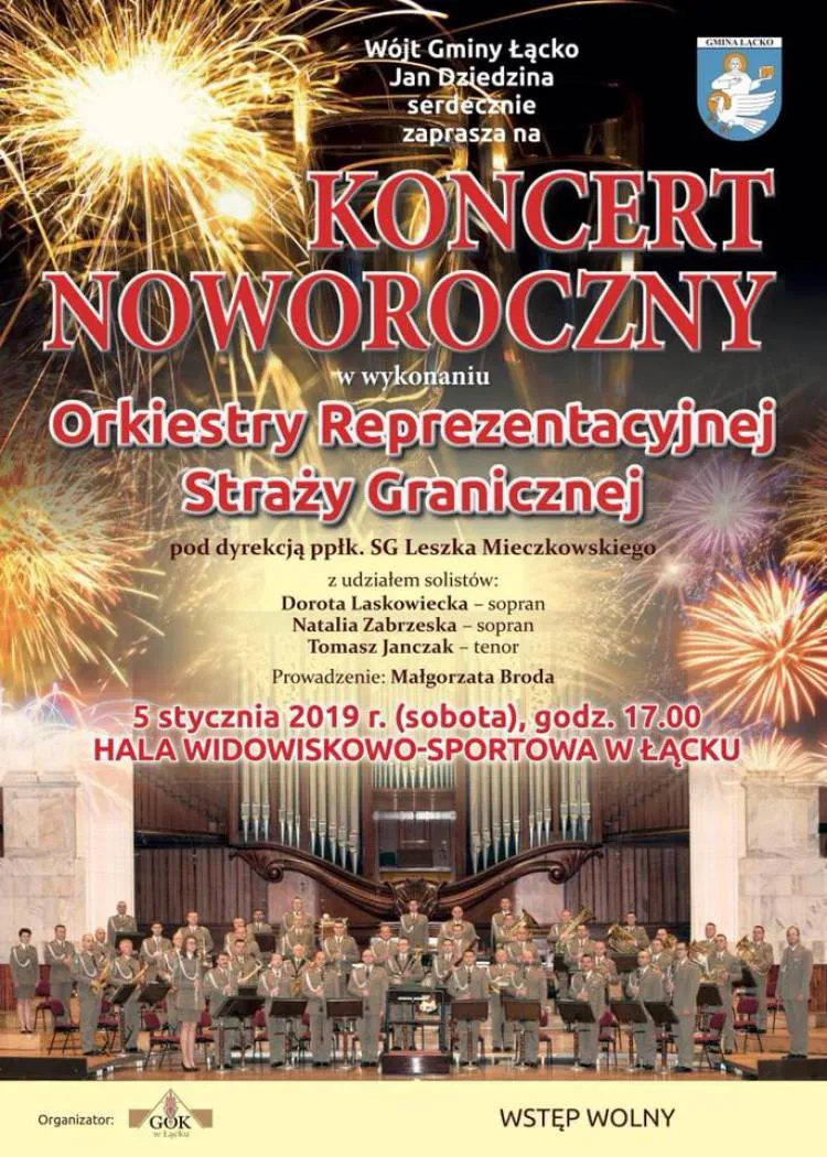 5 stycznia Koncert Noworoczny w Łącku